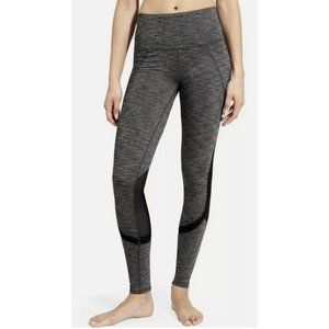 Athleta High Rise Plié Tight Gray Black Yoga Pants‎ Womens Dance XS 349101